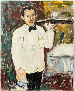 Albin Amelin, Waiter.