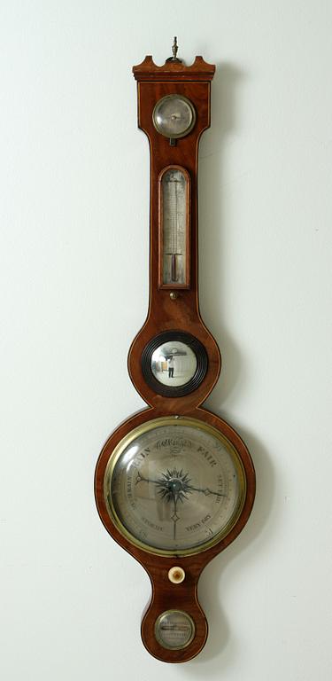 BAROMETER, D & I Charinell, Gloucester, 1800-talets slut.