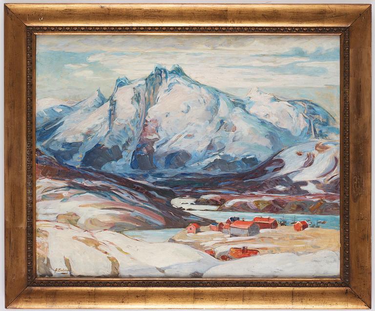Anna Boberg, Motif from Northern Norway.