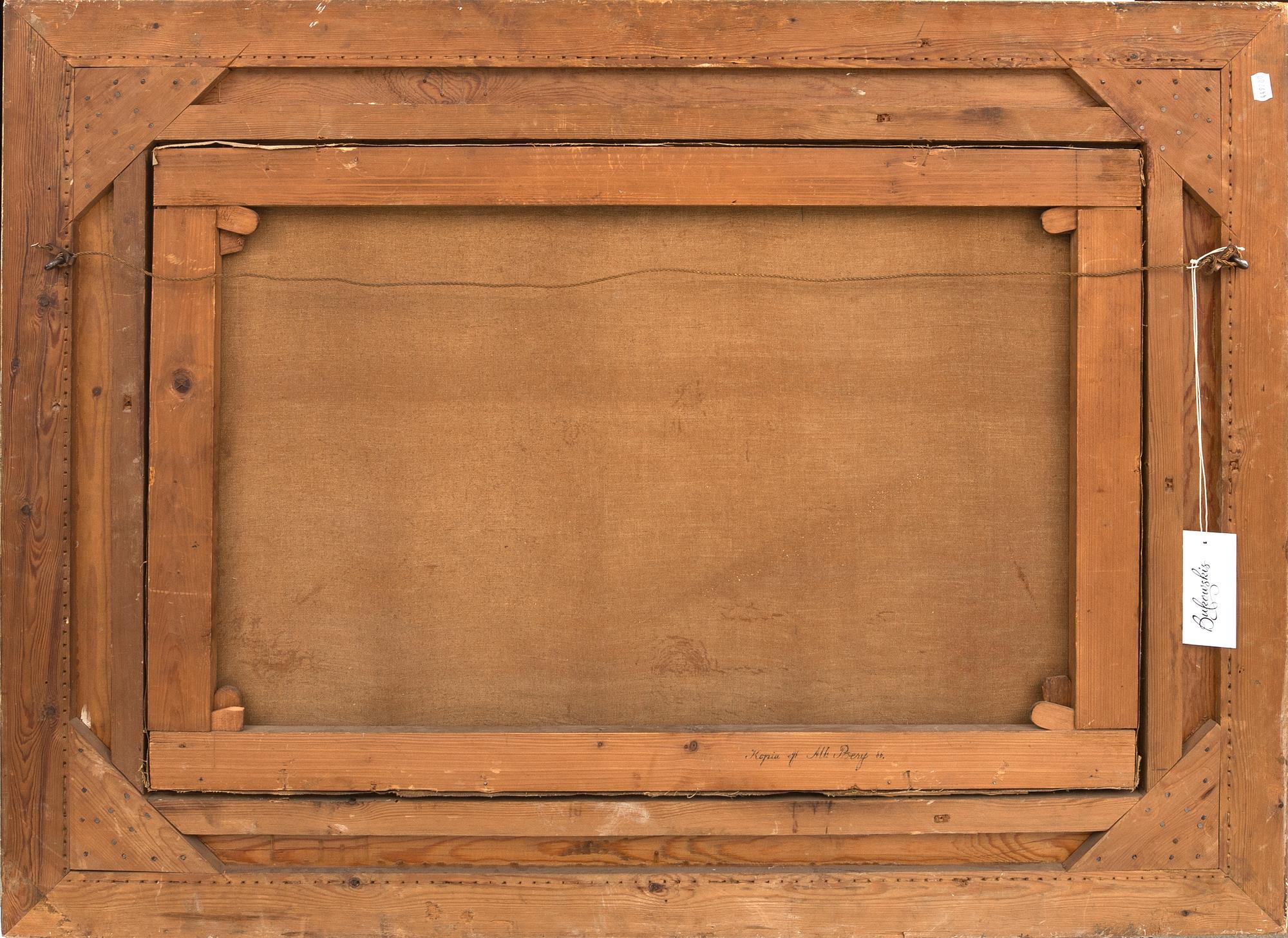 Okänd konstnär 1800-tal, olja på duk.