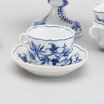 A Meissen porcelain 22 pcs service.