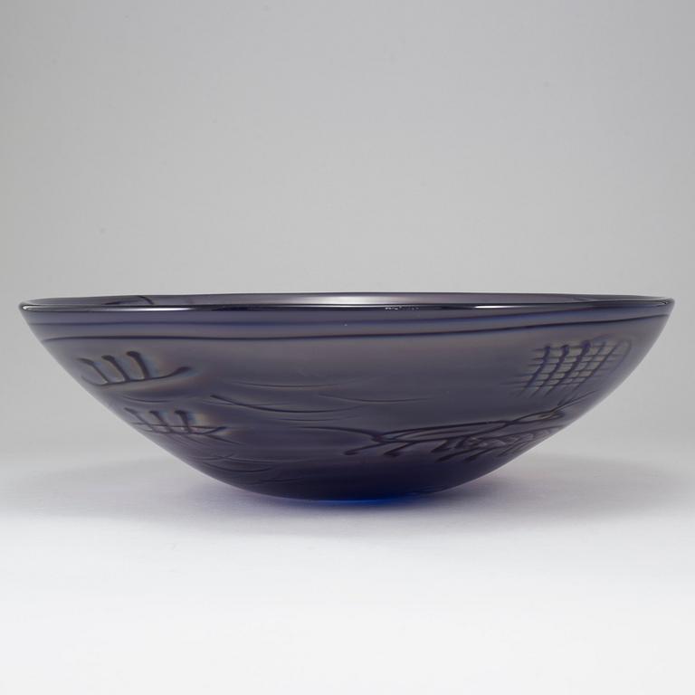 JAN-ERIK RITZMAN, skålfat, Transjö, unik, 1986.