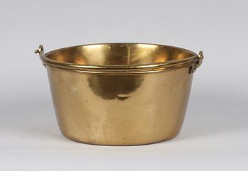 GRYTA, mässing, Skultuna, sekelskiftet 1800/1900.