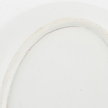 Fat, 5 st, "Musselmalet", bland annat halvblonde, Royal Copenhagen, Danmark.