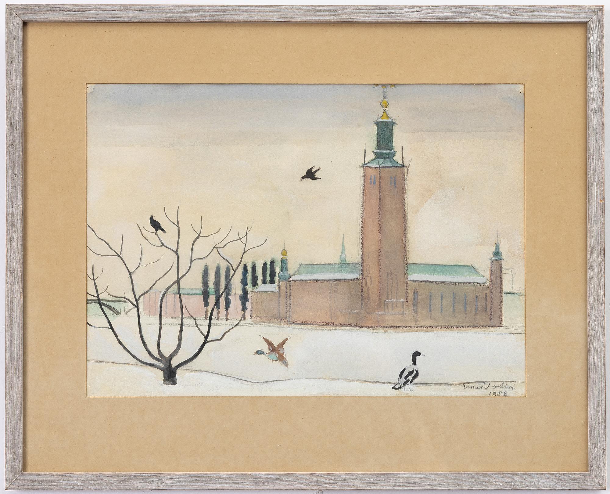 Einar Jolin, Stockholm City Hall.
