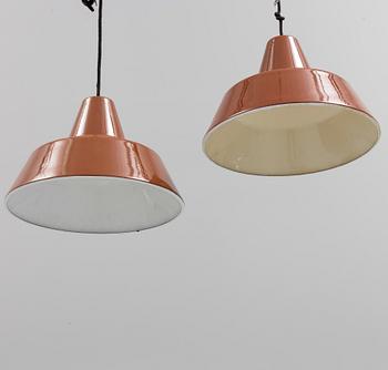 LOUIS POULSEN, a pair of ceiling lamps.