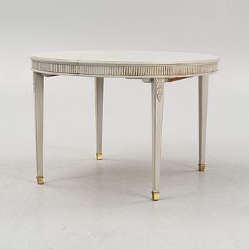 Matbord, gustaviansk stil, 1900-tales mitt.