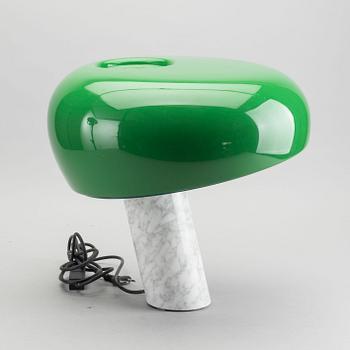 ACHILLE & PIER CASTIGLIONI, a Snoppy Green table lamp from Flos.