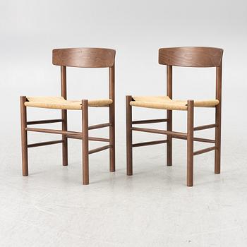 Børge Mogensen, stolar, ett par, "J39", Frediricia Furniture.