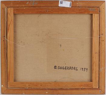 Olle Skagerfors, oil on canvas, signed. Dated 1959 verso.