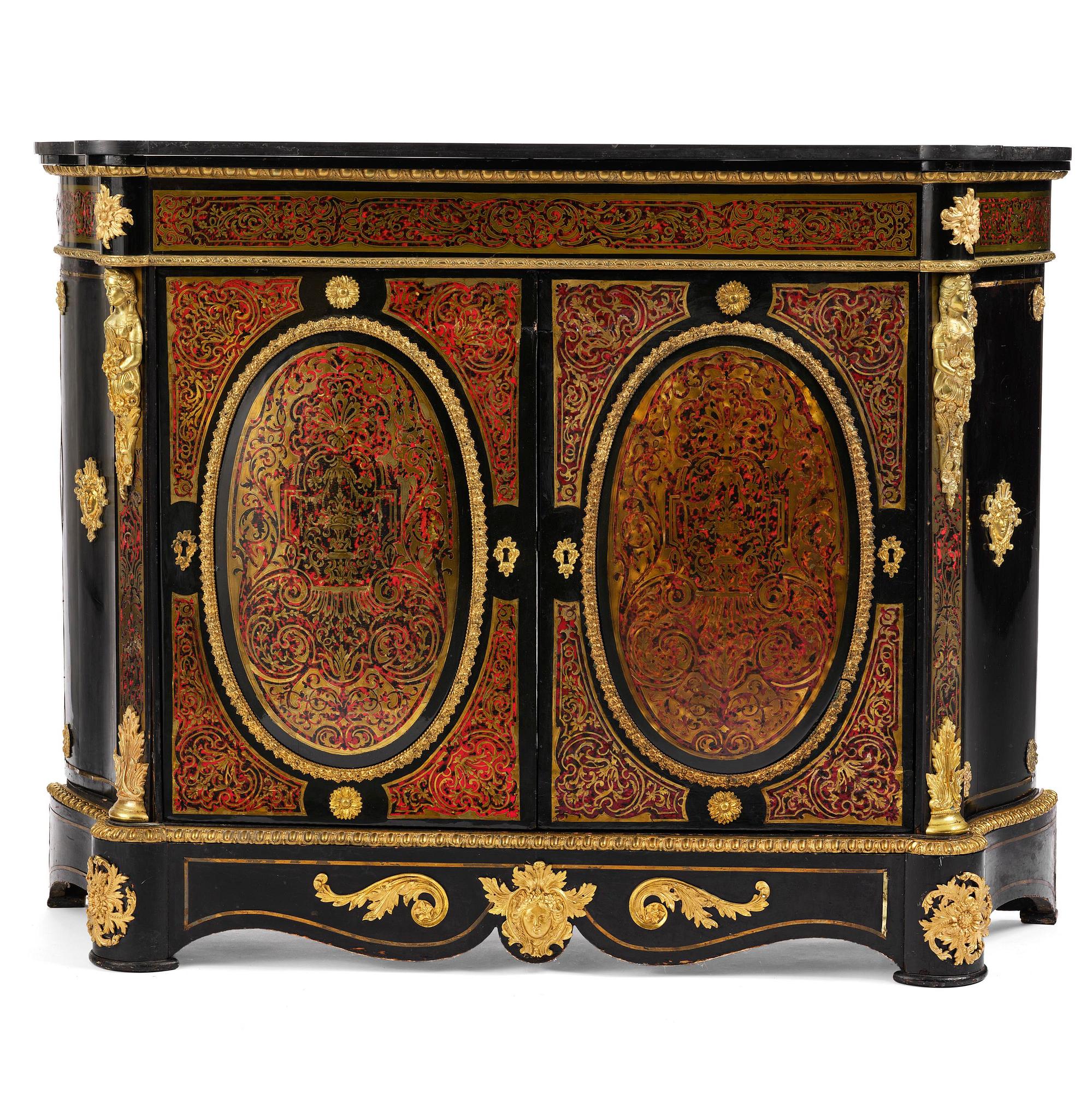 Skåp, Frankrike, 1800-tal, Louis XIV-stil.