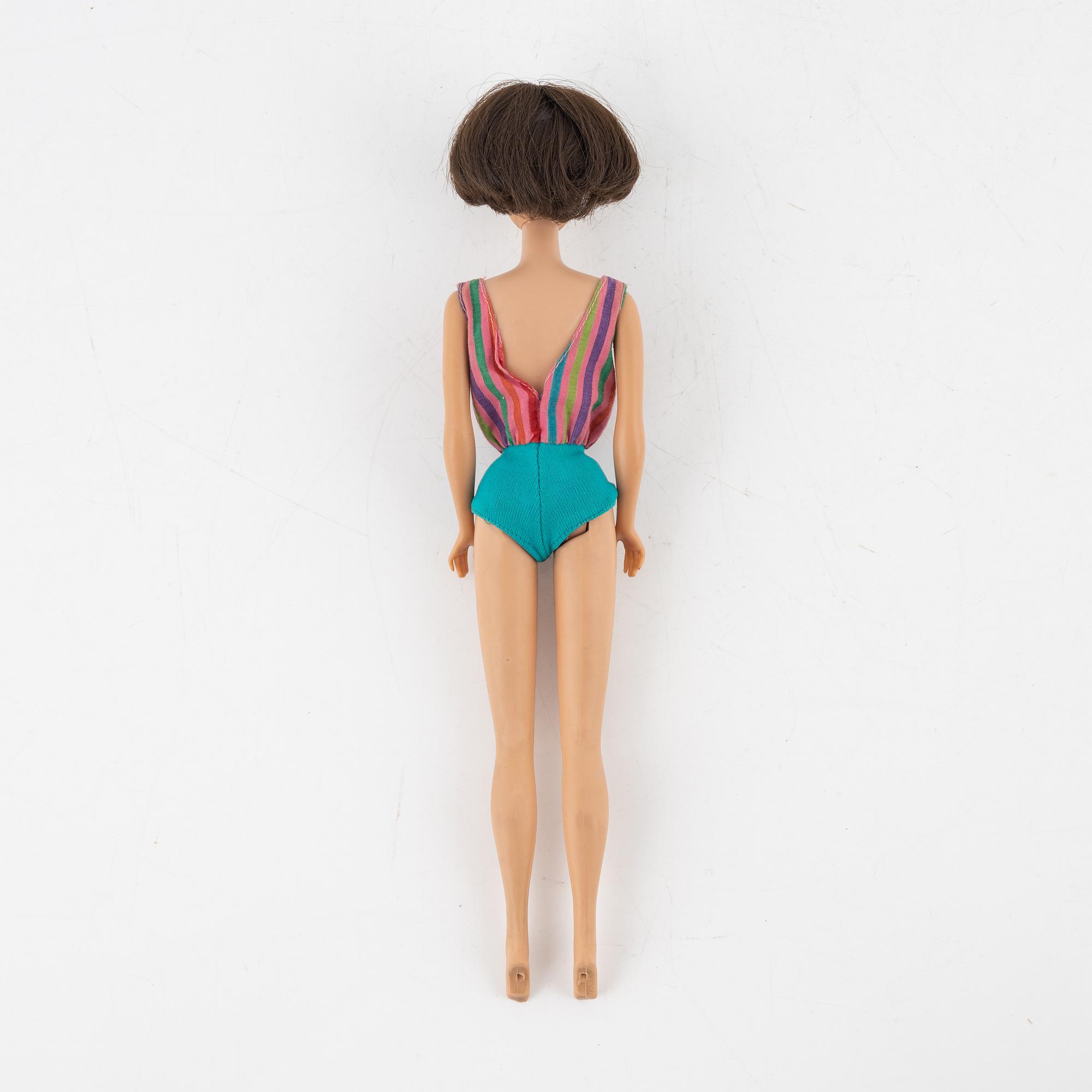 Barbie, docka, vintage "American Girl", Mattel 1966.