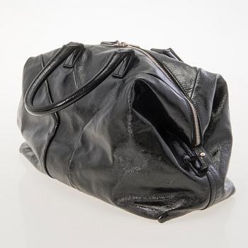 YVES SAINT LAURENT Easy Patent Leather Boston Bag.