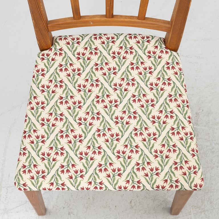 Carl Malmsten, four 'Visingsö' chairs, Karl Andersson & sons.