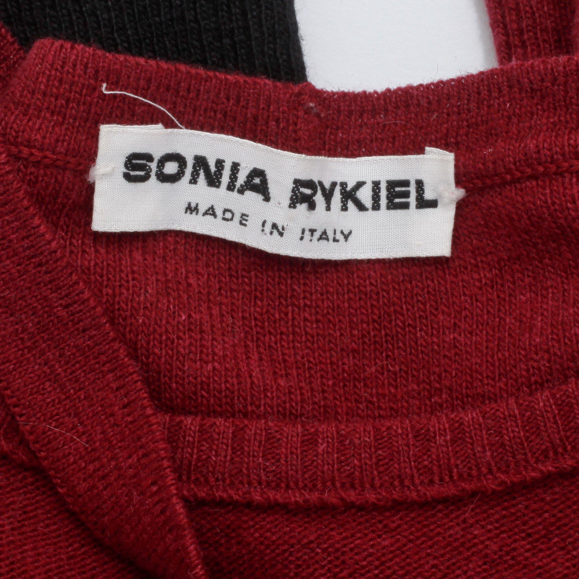 SONIA RYKIEL, tröja.
