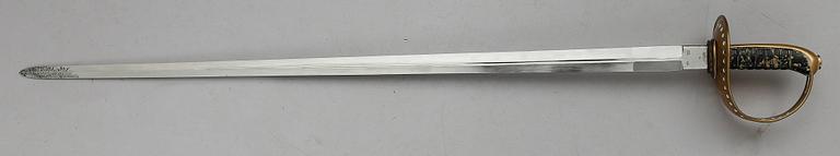 PALLASCH, m/1893, för kavalleriet.
