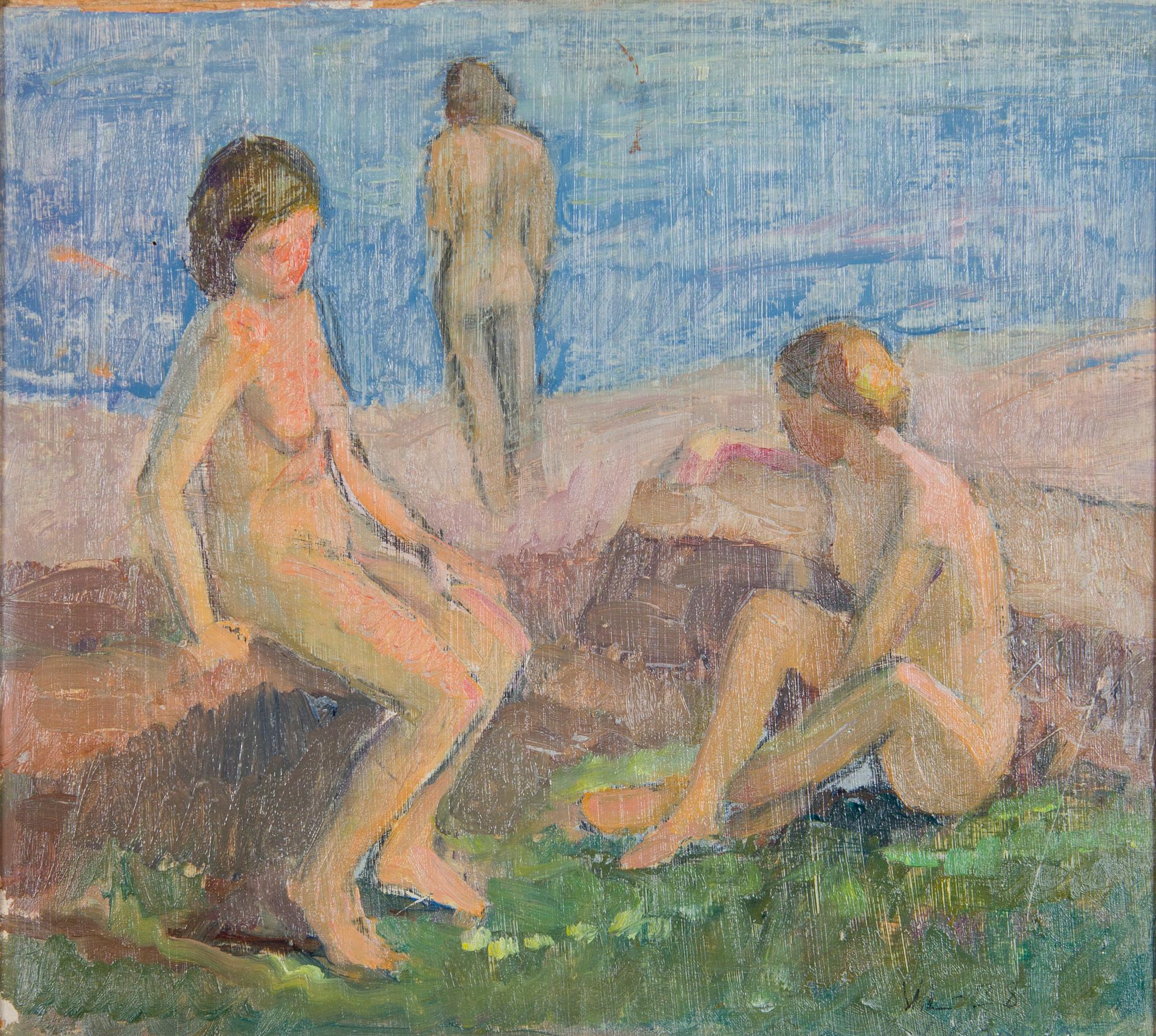 Veikko Vionoja, På stranden.