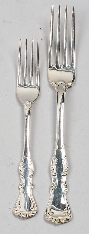 BESTICKSERVIS, 81 delar, silver, GAB, 1970-tal.