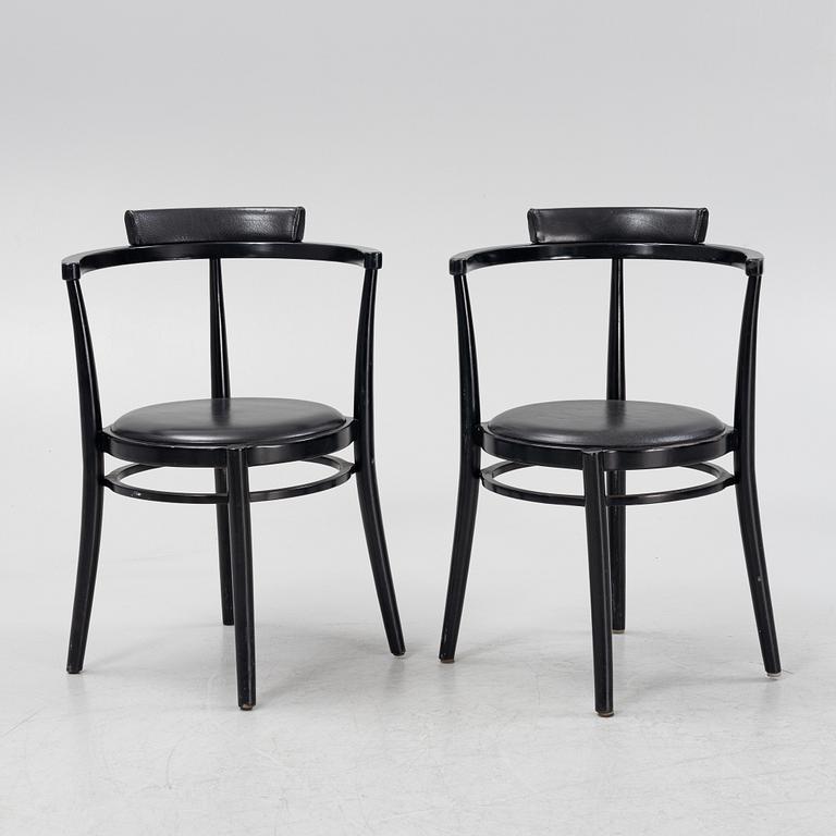 Åke Axelsson, a set of five 'Bohem' chairs, Gemla, 1989.