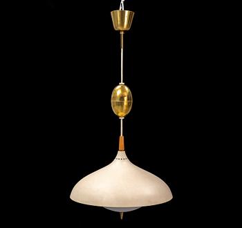 A Böhlmarks ceiling lamp, 1940/50s.