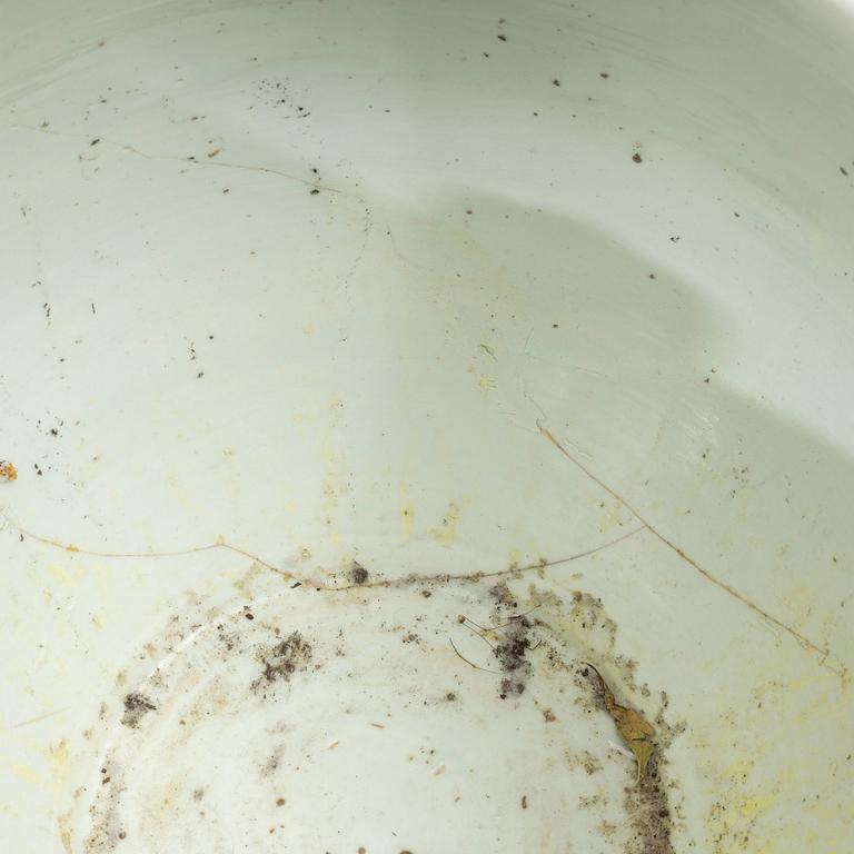 Ytterfoder, porslin, Kina, sen Qingdynasti.