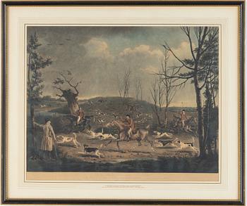 Henry Bernard Chalon · Henry Bernard Chalon, after, lithograph in colours, enfraved by W Ward, 19th Century.