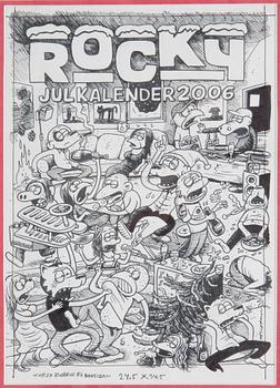 MARTIN KELLERMAN, indian ink with collage, signed.