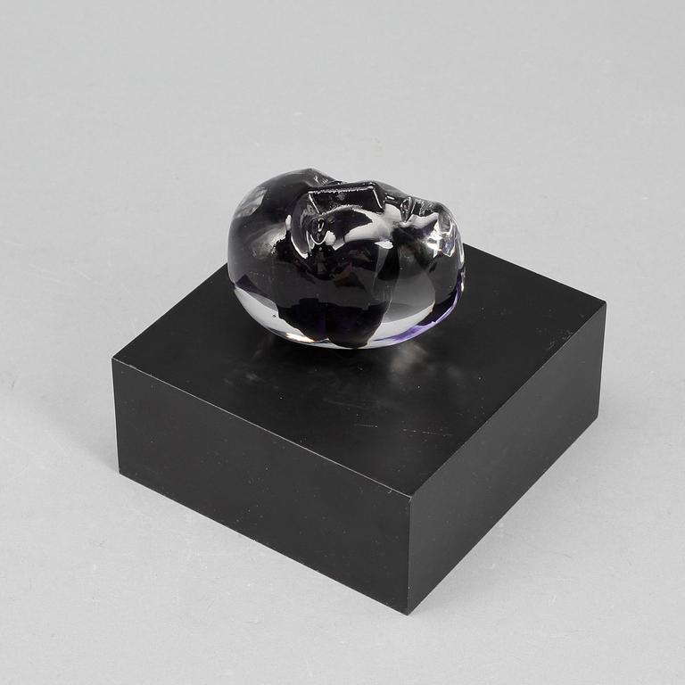SKULPTUR, glas, Bertil Vallien, Kosta Boda, sign o numr 8BVAAT989001/300.