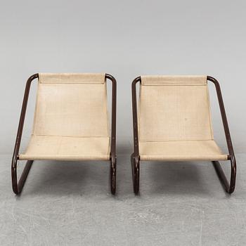 Charlotte Rude & Hjördis Olsson-Une, a pair of 'Gogo' easy chairs, IKEA, 1970's.