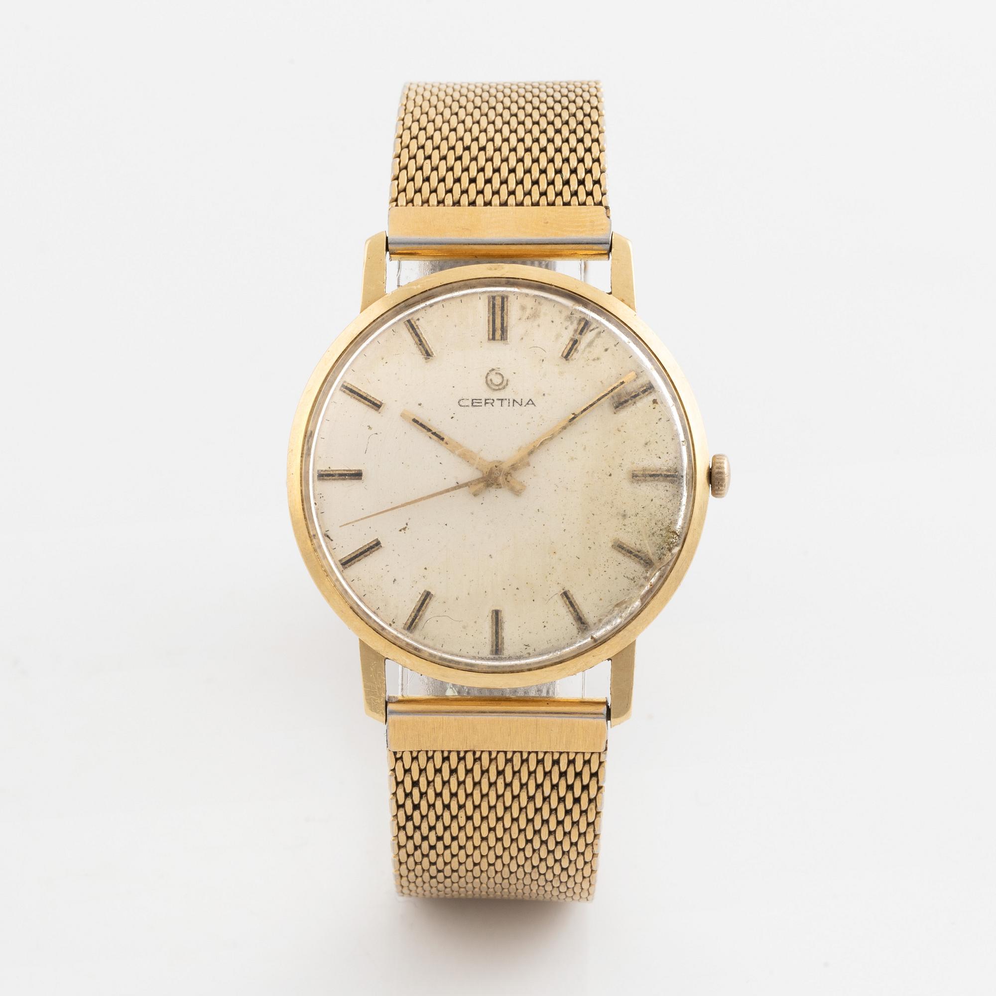 Certina, armbandsur, 34 mm.