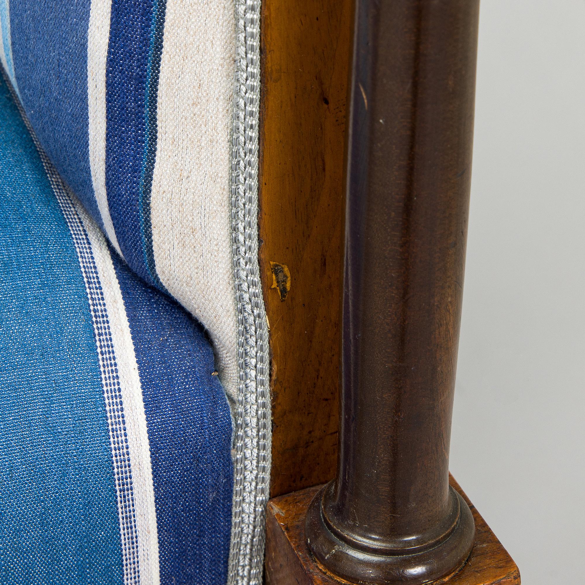 Soffa, biedermeier, Wien 1800-talets mitt.