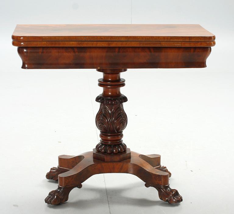 SPELBORD, senempire, 1800-talets mitt.