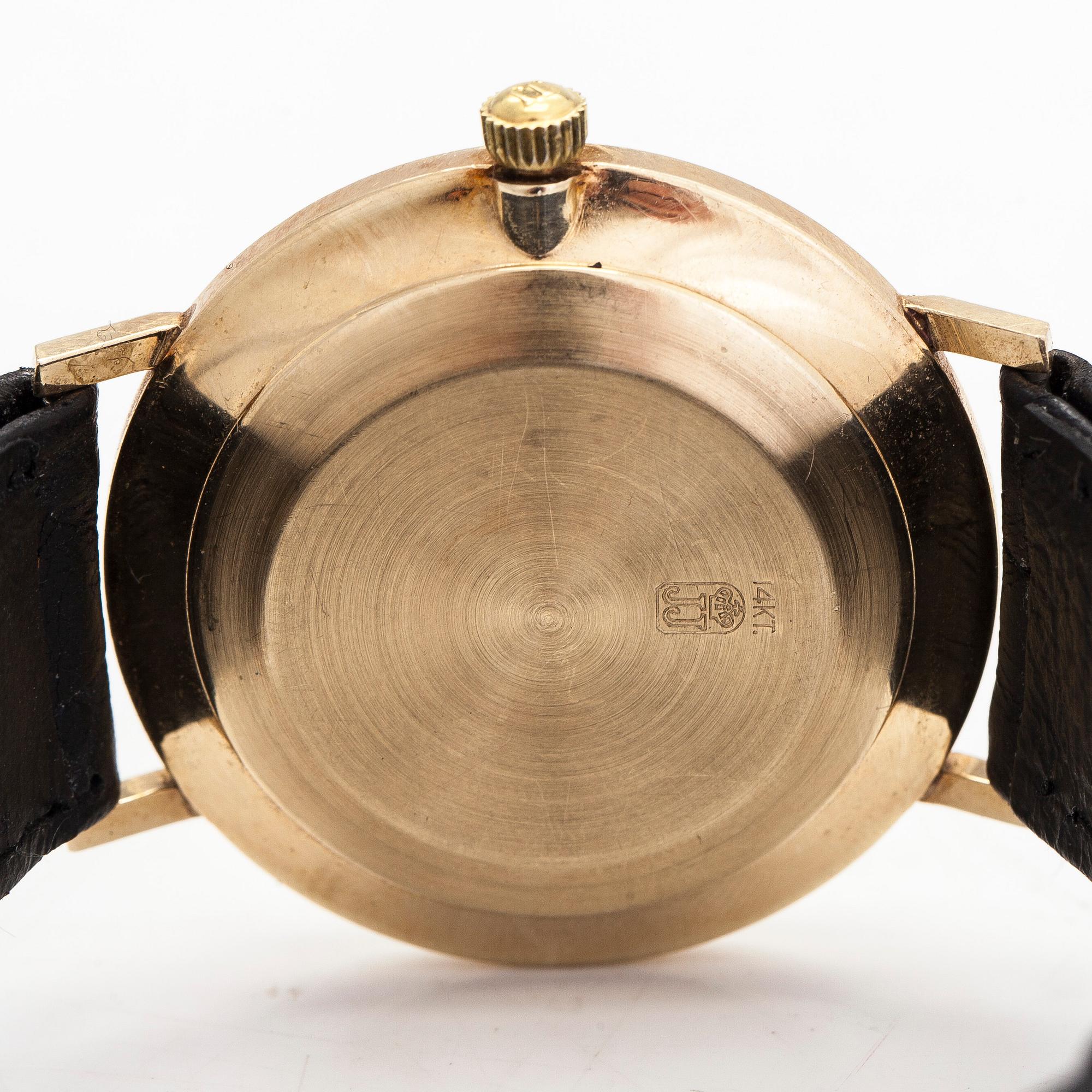 Jules Jürgensen, wristwatch, 34 mm.