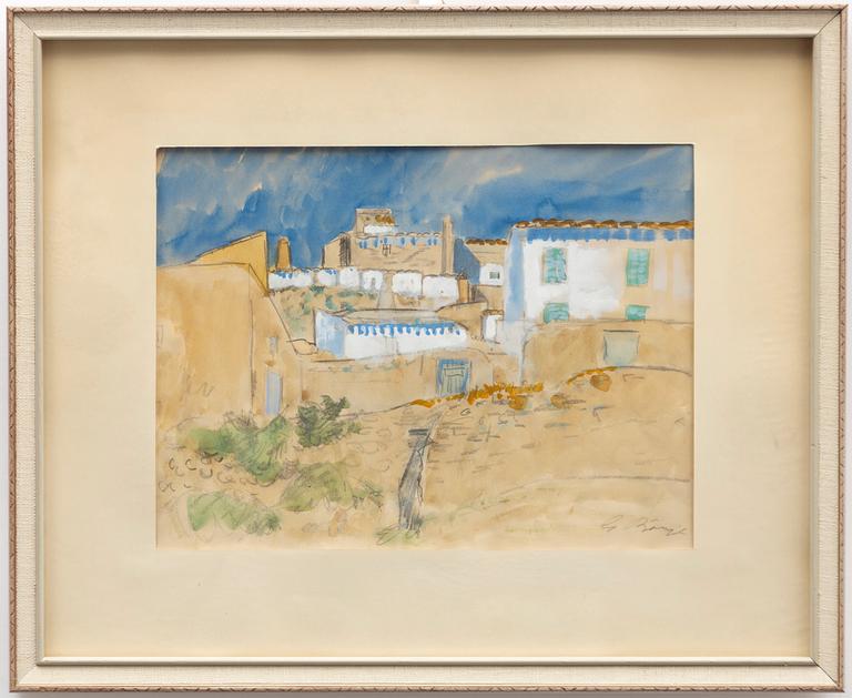 Gideon Börje, Sydländsk stadsbild.