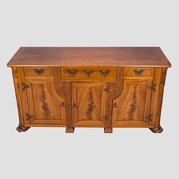 Karl Tirén, Senkki, A.B Naeslunds Möbelfabrik, Uumaja, n. 1901. Jugend.