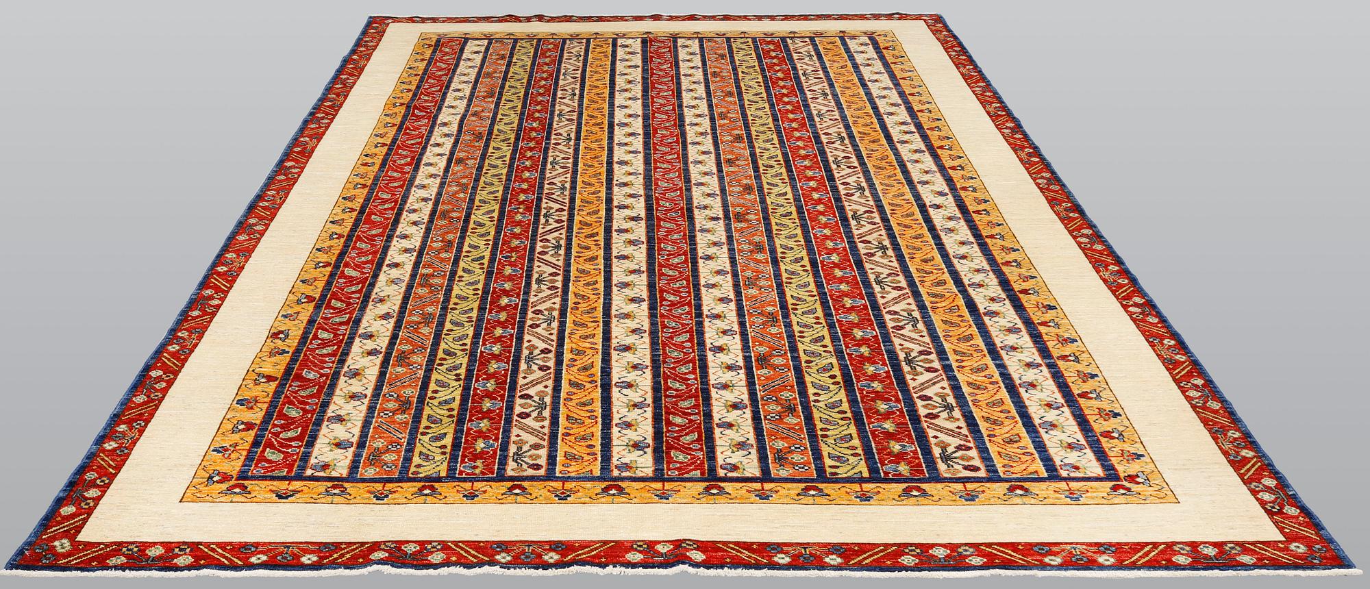 A carpet, oriental, ca 296 x 196 cm.