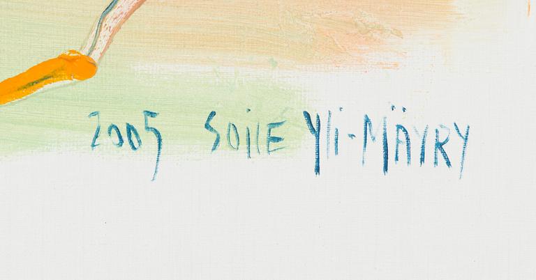 Soile Yli-Mäyry, olja på duk, signerad och daterad 2005.