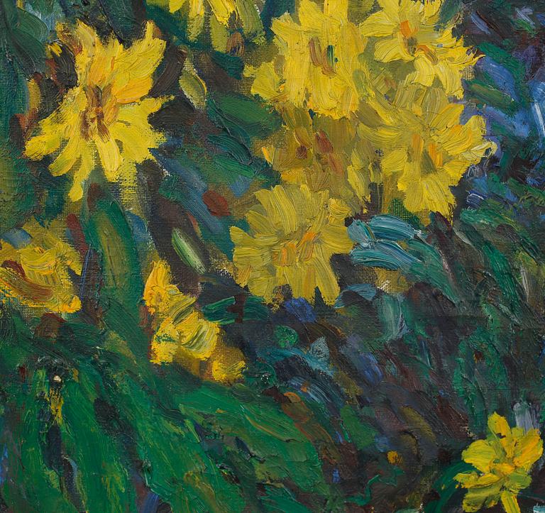 EINO TANNER, a signed oil on canvas.