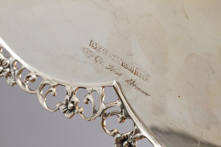 PARTI SILVER, 1800- och 1900-tal. Vikt 514 g.
