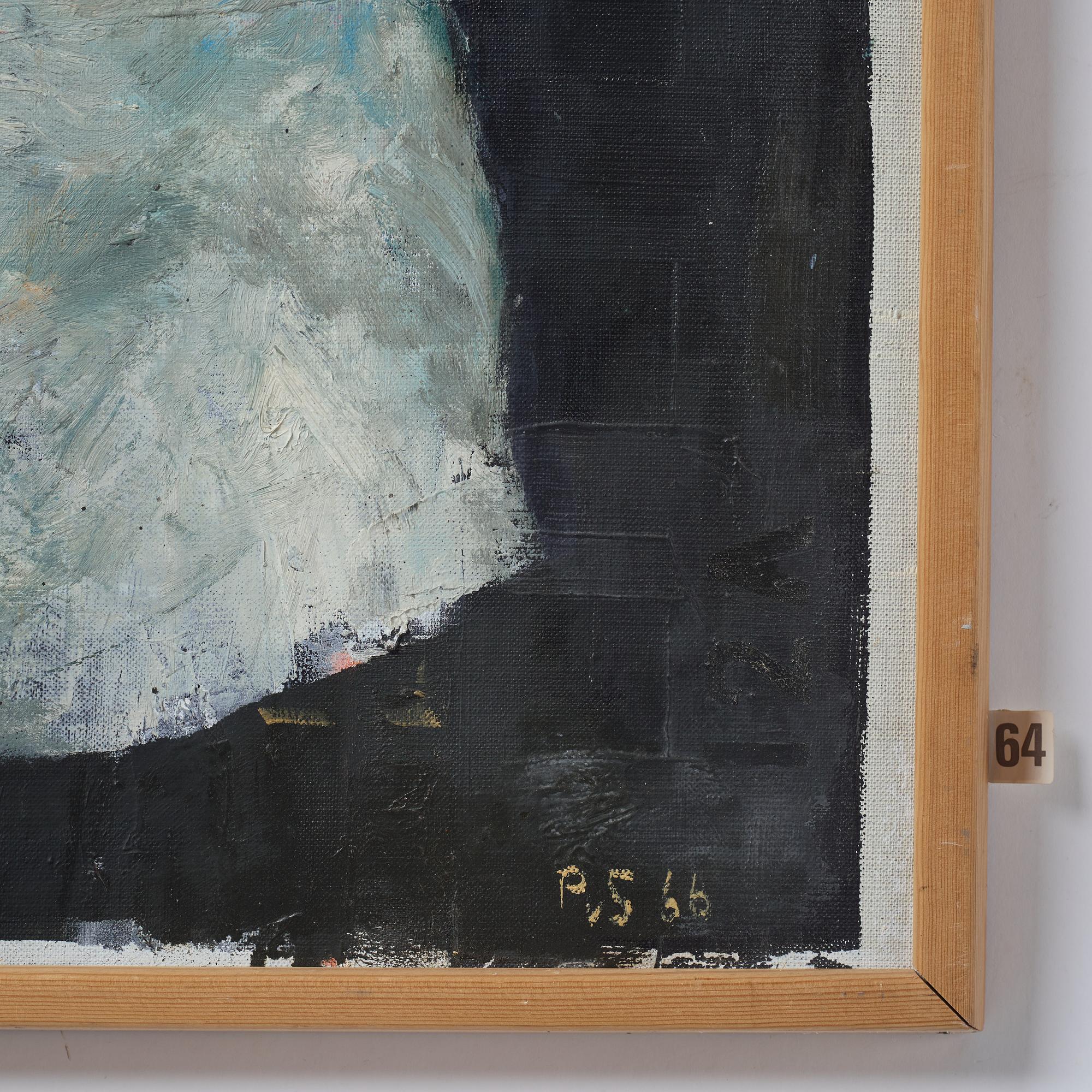 Philip von Schantz, oil on canvas, signed PvS, -66.