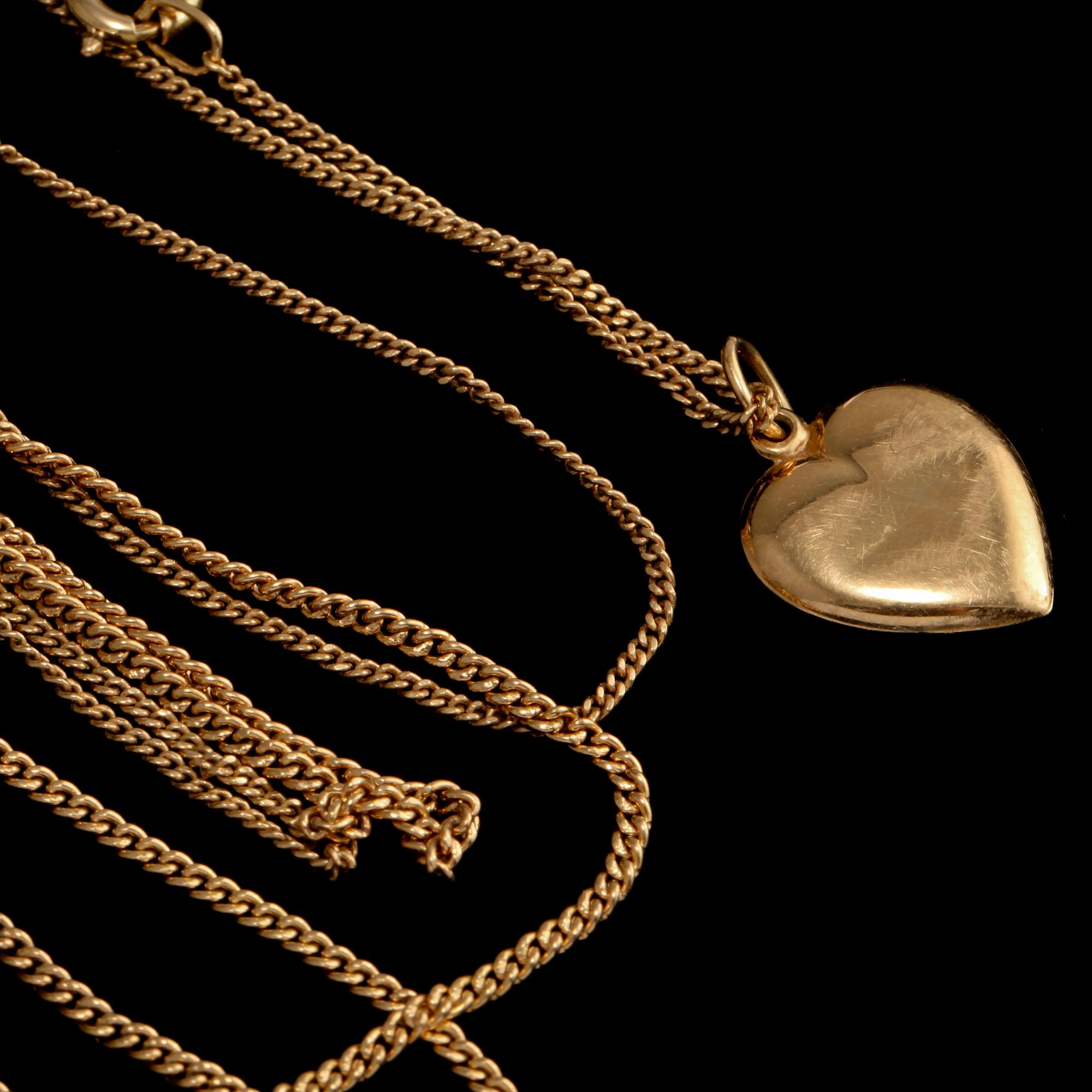 HÄNGE, 18k guld, Ceson, Göteborg, 1970-tal. Vikt 9 g.