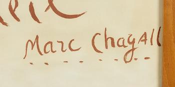 Marc Chagall, "La Baie des Anges" (Nice Soleil Fleurs)".