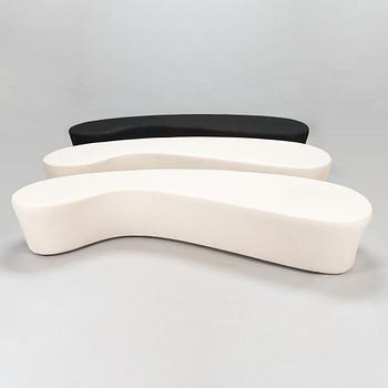 Busk + Hertzog, A set of three "Plasma" sofas for +Halle, Denmark. 2007.