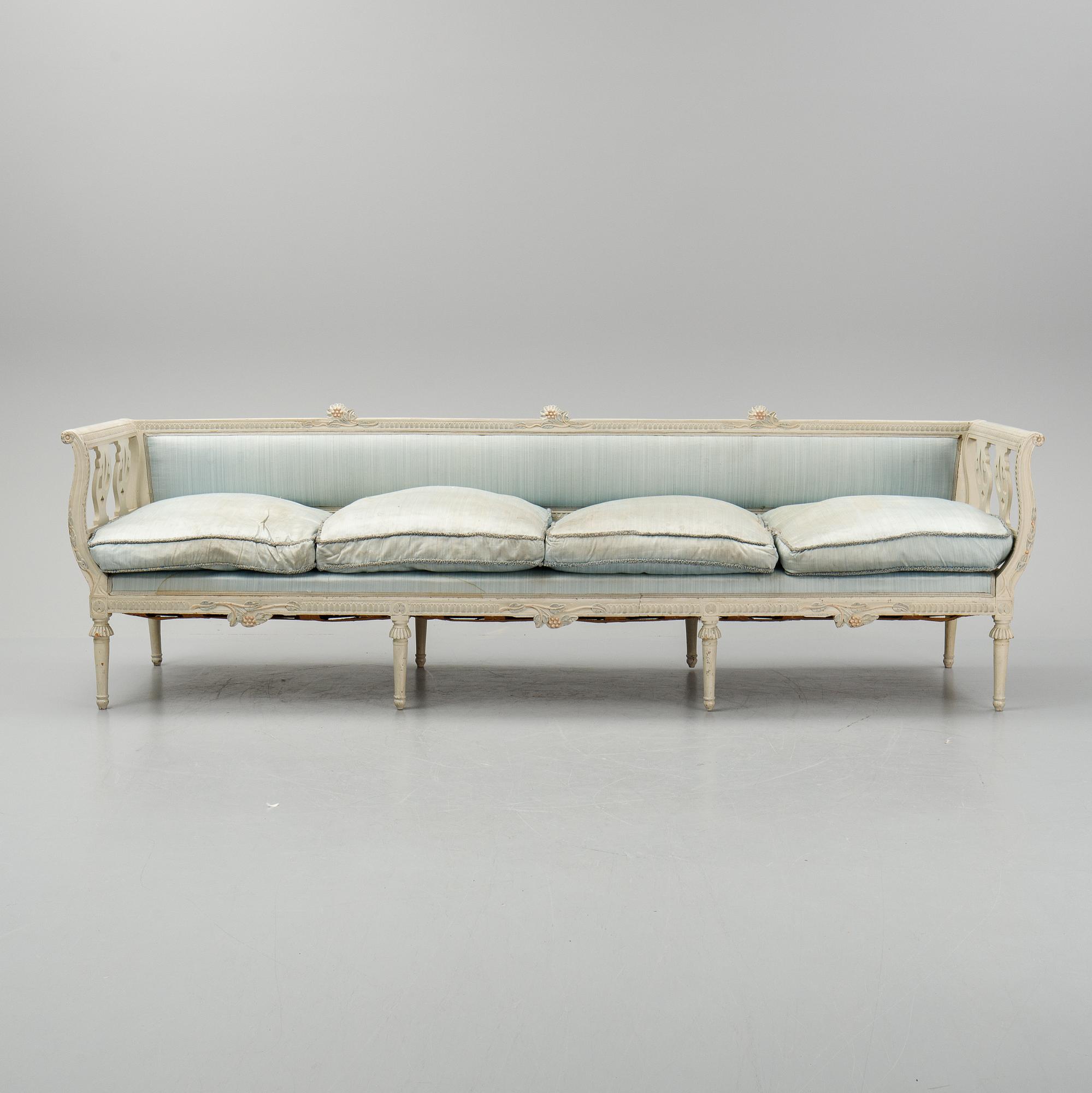 A circa 1800 gustavian sofa.