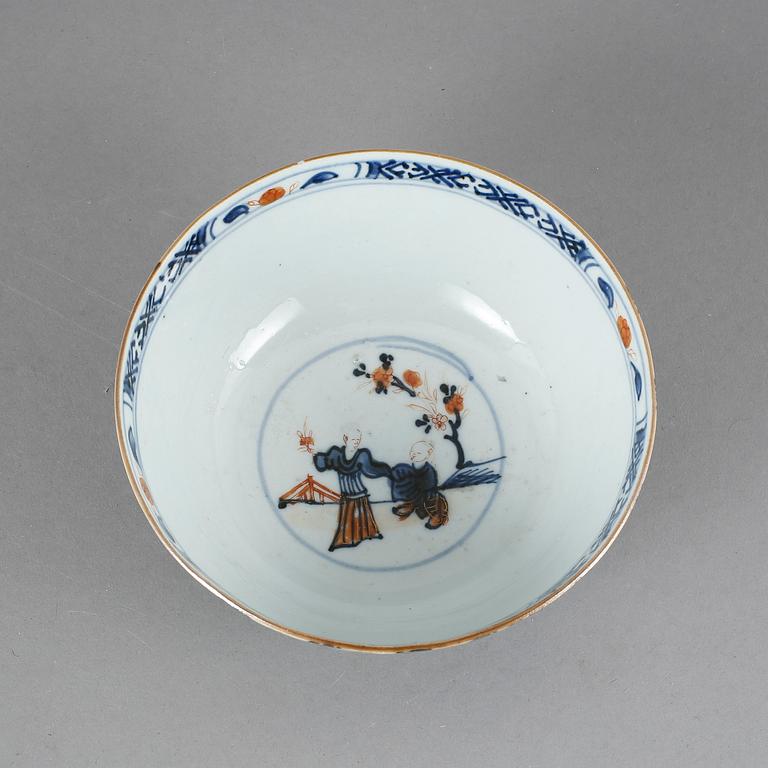 SKÅL, porslin, Qianlong, Kina 1700-tal.