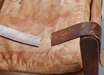 FÅTÖLJER, ett par, "Safari Chair", Kaare Klint, Rud. Rasmussen Snedkerier, Danmark, 1950/60-tal.