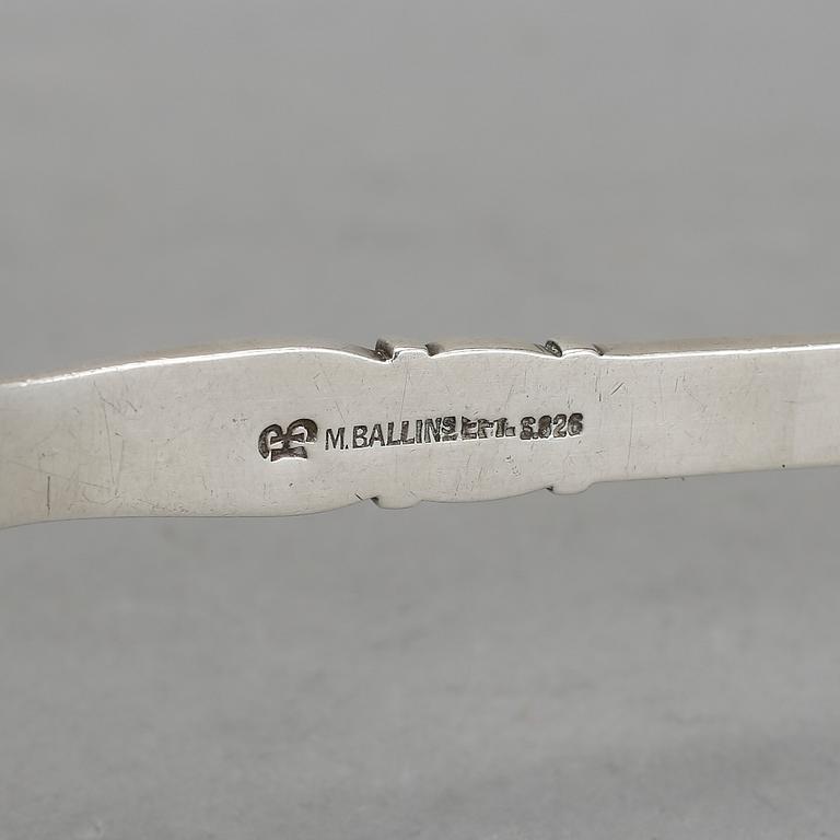 SERVERINGSSPADE, silver, Mogensen Ballin, jugend, tidigt 1900-tal. Vikt ca 92 gram.