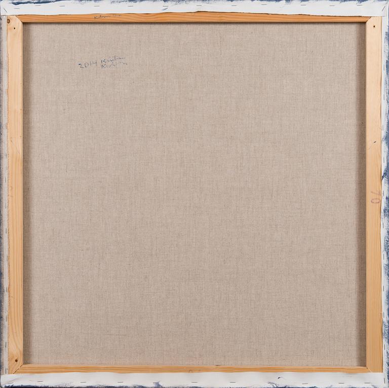 KRISTIAN KROKFORS, oil on canvas, signed and dated 2014.