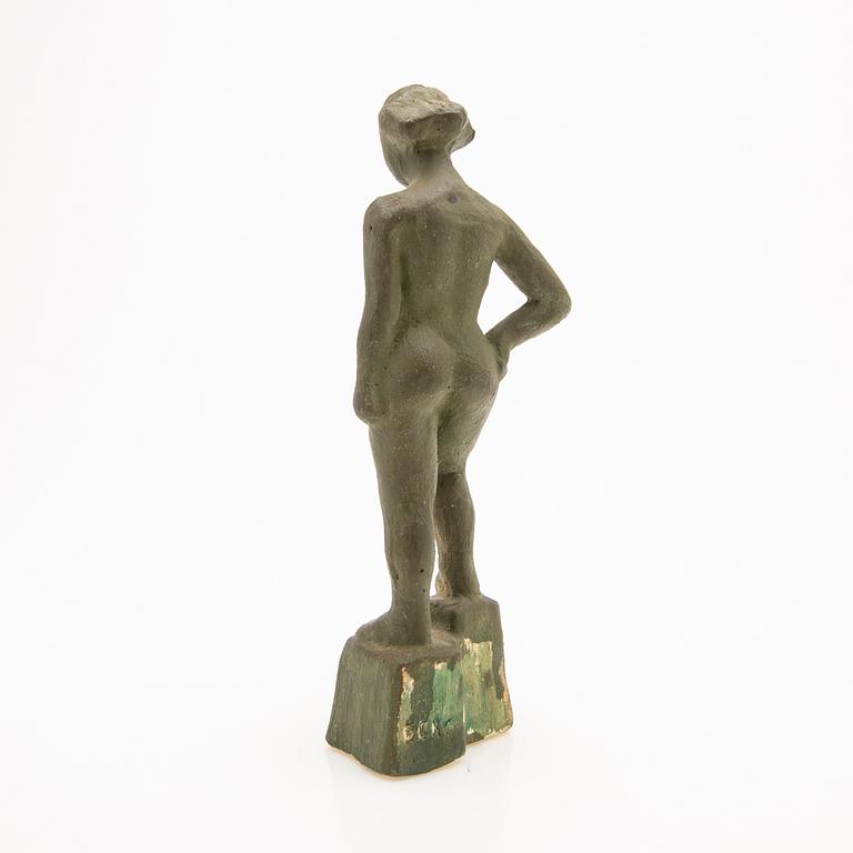 Sigge Berggren, Sculpture, female figure.