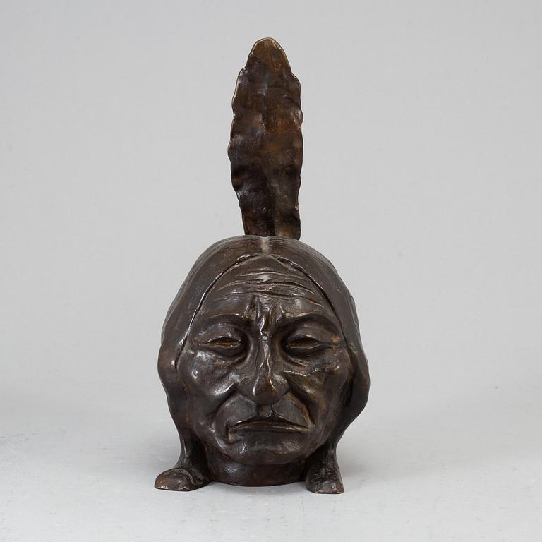 EINAR MALM, skulptur, brons, signerad EM och daterad -48.
